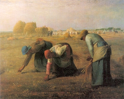 Ж.Ф. Милле Сборщицы колосьев, 1857 г.